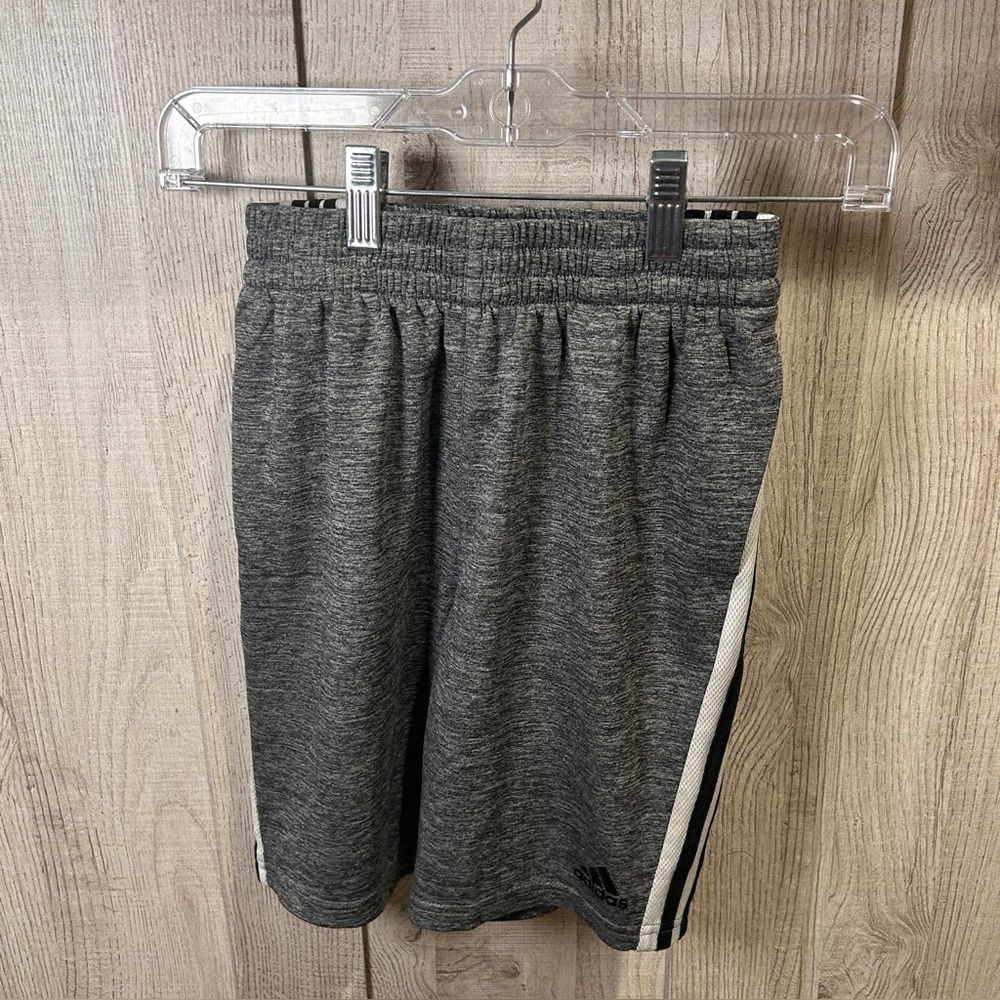 Adidas Boy’s Gray Athletic Shorts
